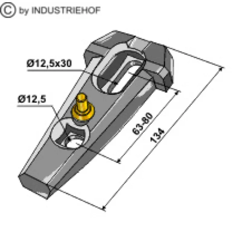 Adaptateur BOURGAULT 200-QCA-5020 pour déchaumeur Prix Bas