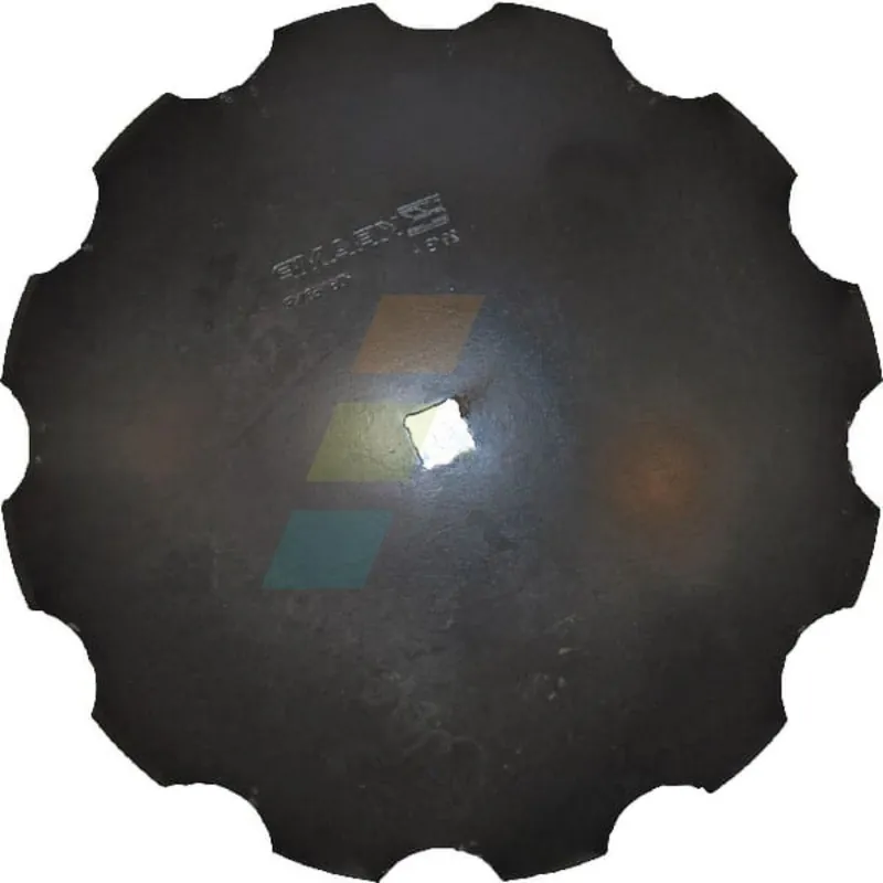 Disque crénelé de cover crop Universel 610x6mm carré 31mm Dernier Modèle