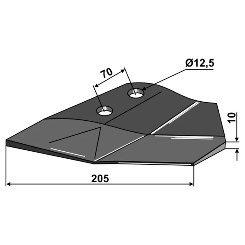 Aileron LEMKEN 3374429 gauche Expédition Rapide