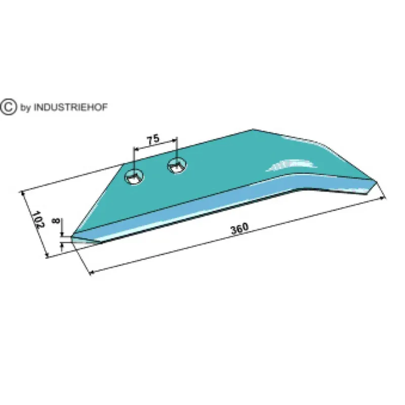 Réduction Soc aileron GG51 6342.50.09 déchaumeur RABE
