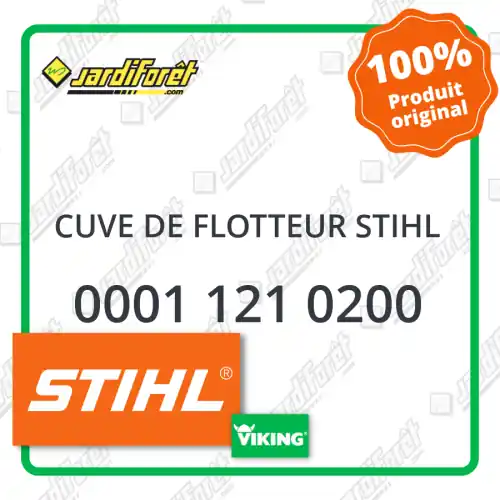 Cuve de flotteur STIHL - 0001 121 0200 Promotion