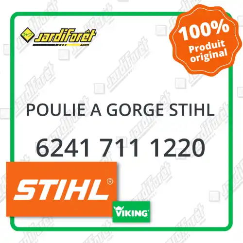 Populaire Poulie a gorge STIHL - 6241 711 1220