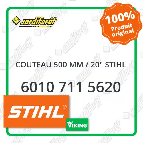 Usine Directe Couteau 500 mm / 20" STIHL - 6010 711 5620