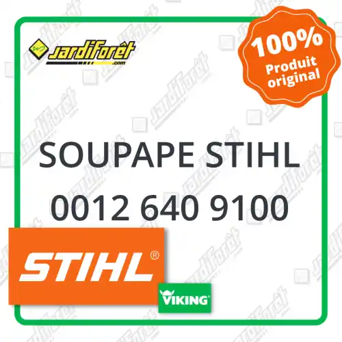Soupape STIHL - 0012 640 9100 Bon Marché