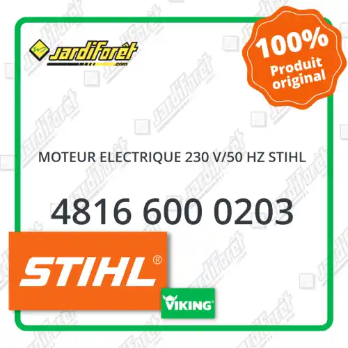 Moteur electrique 230 v/50 hz STIHL - 4816 600 0203 Produit De Marque