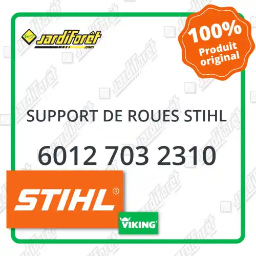 Support de roues STIHL - 6012 703 2310 Remise