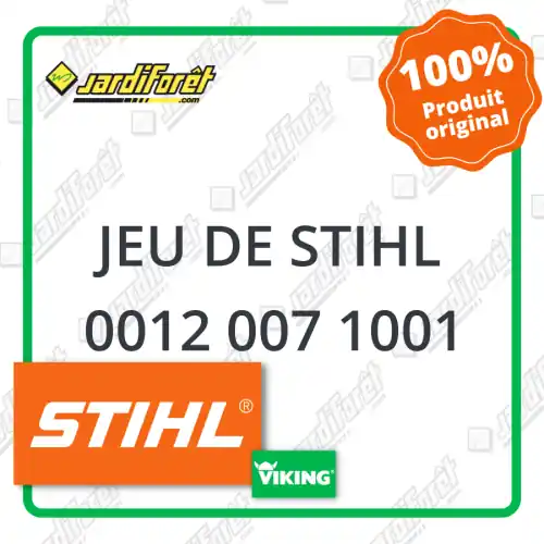 Remise Jeu de STIHL - 0012 007 1001