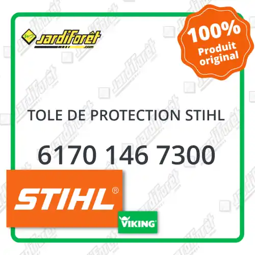 Tole de protection STIHL - 6170 146 7300 Promotion