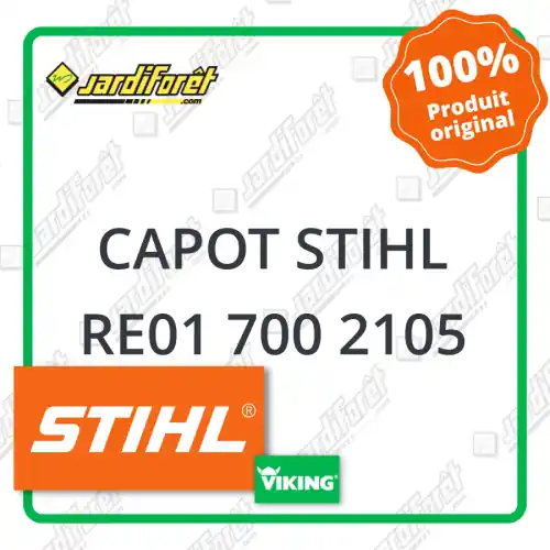Capot STIHL - RE01 700 2105 Livraison Express