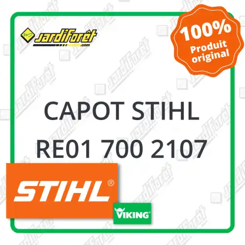 Capot STIHL - RE01 700 2107 Usine Directe