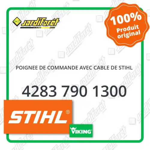 Jusqu'à Épuisement Des Stocks Poignee de commande avec cable de STIHL - 4283 790 1300