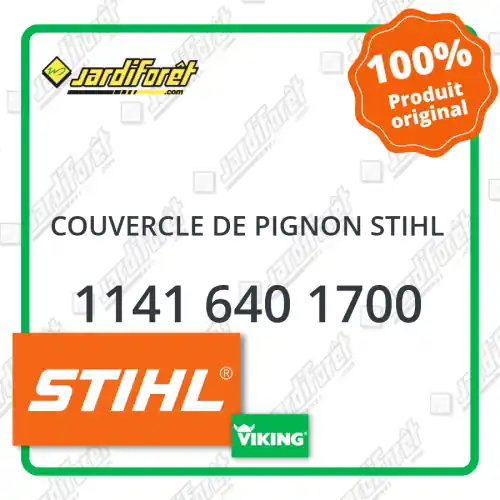 Couvercle de pignon STIHL - 1141 640 1700 Prix Promo