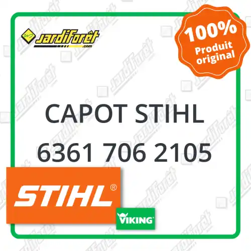 Pas Cher Capot STIHL - 6361 706 2105