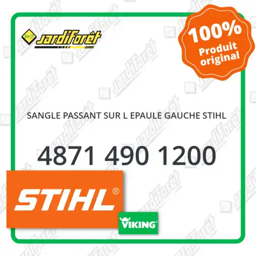 Pas Cher Sangle passant sur l epaule gauche STIHL - 4871 490 1200