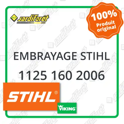 Embrayage STIHL - 1125 160 2006 Top Vente