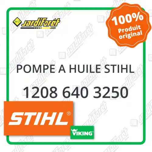 Pompe a huile STIHL - 1208 640 3250 Commander Maintenant