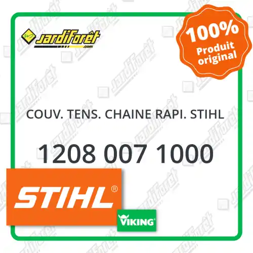 Couv. tens. chaine rapi. STIHL - 1208 007 1000 Produit De Marque