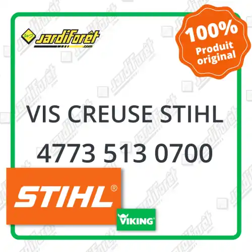 Commander Vite Vis creuse STIHL - 4773 513 0700