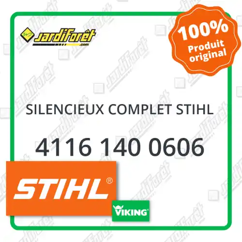 Promotion Silencieux complet STIHL - 4116 140 0606