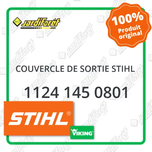 Seulement Aujourd'hui Couvercle de sortie STIHL - 1124 145 0801