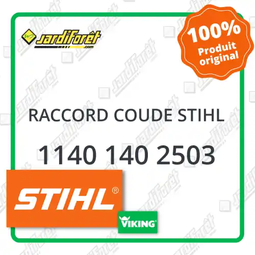 Populaire Raccord coude STIHL - 1140 140 2503