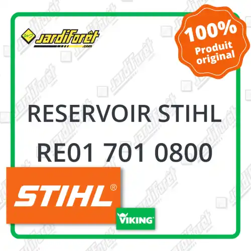 Reservoir STIHL - RE01 701 0800 Promotion Saisonnière