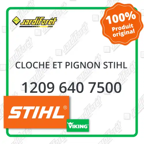 Offre Limitée Cloche et pignon STIHL - 1209 640 7500