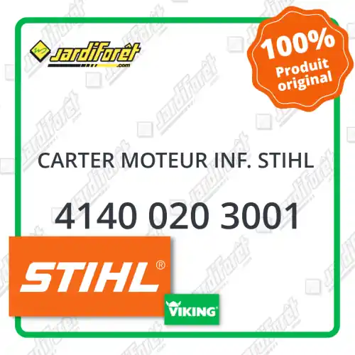 Carter moteur inf. STIHL - 4140 020 3001 Meilleur Choix