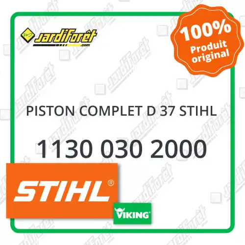 Piston complet d 37 STIHL - 1130 030 2000 Seulement Aujourd'hui