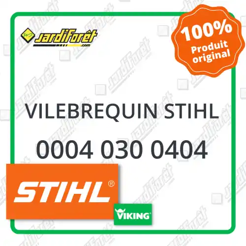 Vilebrequin STIHL - 0004 030 0404 Prix Réduit