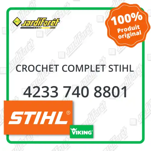 Expédition Rapide Crochet complet STIHL - 4233 740 8801