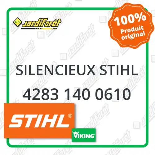 Silencieux STIHL - 4283 140 0610 Petit Prix