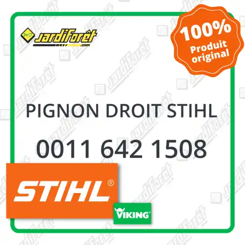 Retour Gratuit Pignon droit STIHL - 0011 642 1508