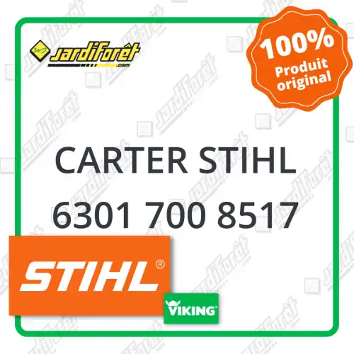 Authentique Carter STIHL - 6301 700 8517