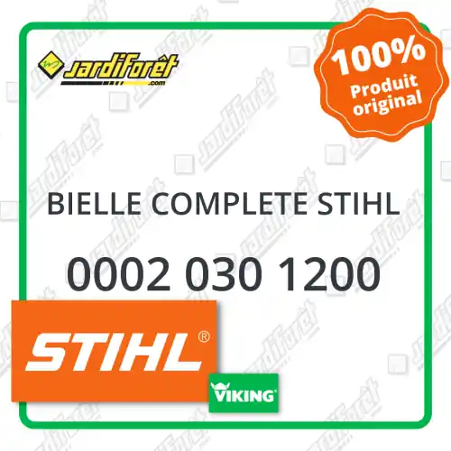 Satisfait Ou Remboursé Bielle complete STIHL - 0002 030 1200