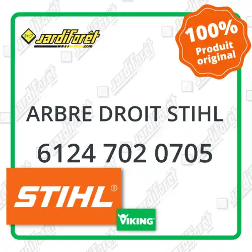 Retour Gratuit Arbre droit STIHL - 6124 702 0705