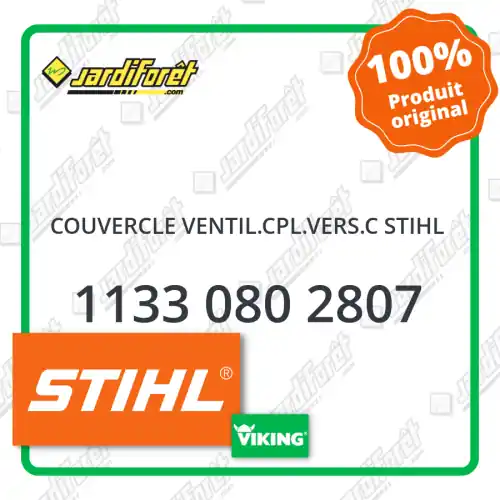 Acheter En Ligne Couvercle ventil.cpl.vers.c STIHL - 1133 080 2807