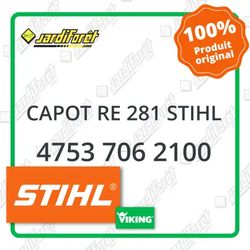 Super Prix Capot re 281 STIHL - 4753 706 2100