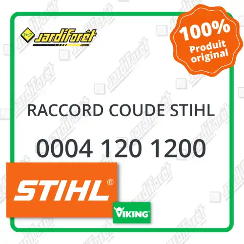 Raccord coude STIHL - 0004 120 1200 Meilleure Vente