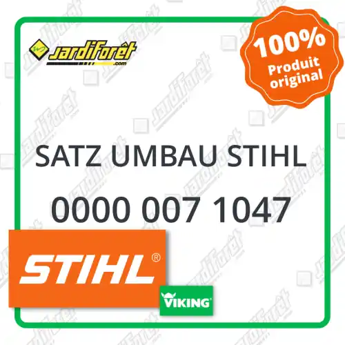 Vente Directe Satz umbau STIHL - 0000 007 1047