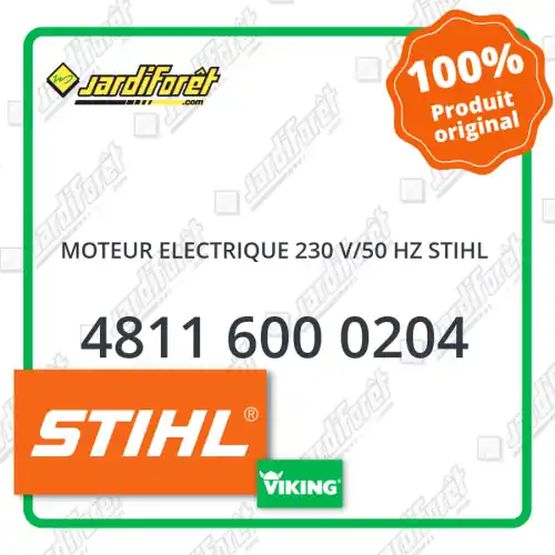 Prix Choc Moteur electrique 230 v/50 hz STIHL - 4811 600 0204