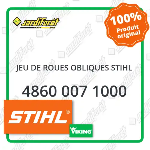 Marque Jeu de roues obliques STIHL - 4860 007 1000