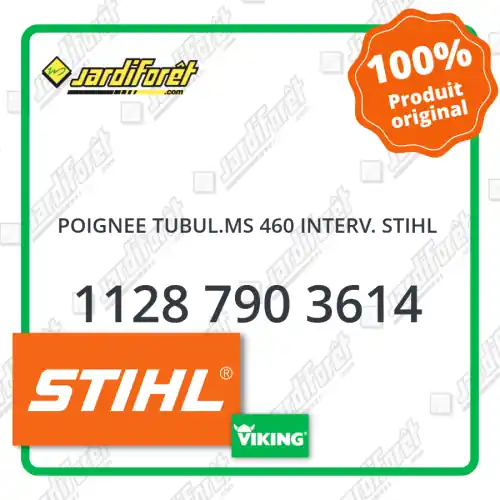 Prix Bas Poignee tubul.ms 460 interv. STIHL - 1128 790 3614