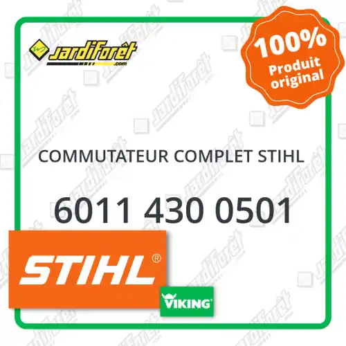Soldes Commutateur complet STIHL - 6011 430 0501