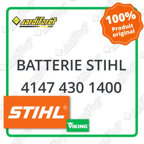 Batterie STIHL - 4147 430 1400 Authentique