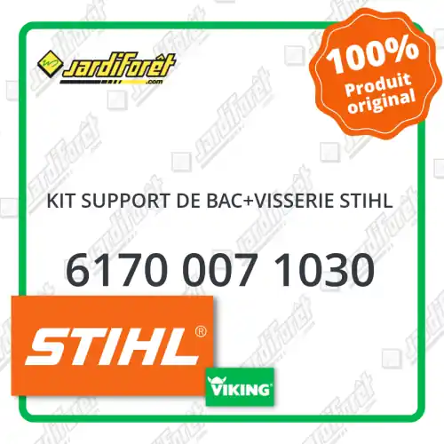 Kit support de bac+visserie STIHL - 6170 007 1030 Offre Exclusive