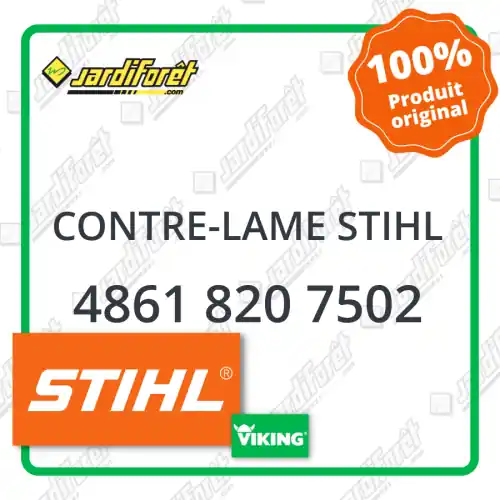 Paiement Sécurisé Contre-lame STIHL - 4861 820 7502