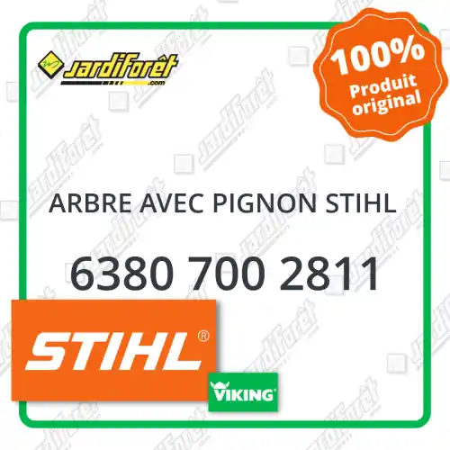 Vente Directe Arbre avec pignon STIHL - 6380 700 2811