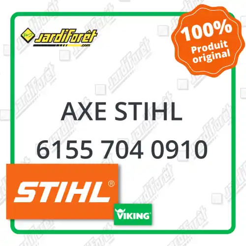 Axe STIHL - 6155 704 0910 Commande En Gros