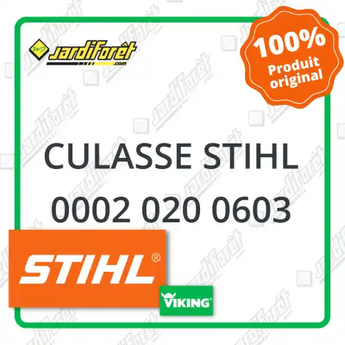 Culasse STIHL - 0002 020 0603 Prix Réduit